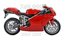 Fairings for 2003-2004 Ducati 749 999