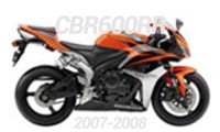 Fairings for 2007-2008 Honda CBR600RR