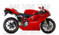 Fairings for 2007-2014 Ducati 848 1098 1198