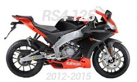 Fairings for 2012-2015 Aprilia RS4 125