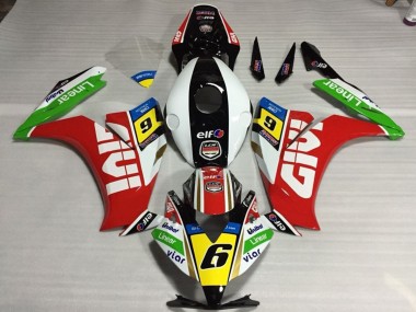 6 Givi Red 2012-2016 Honda CBR1000RR Motorcycle Fairing