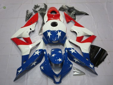 American Flag 2007-2008 Honda CBR600RR Motorcycle Fairing