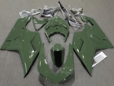 Army Green Gloss 2007-2014 Ducati Ducati 848 1098 1198 Motorcycle Fairing