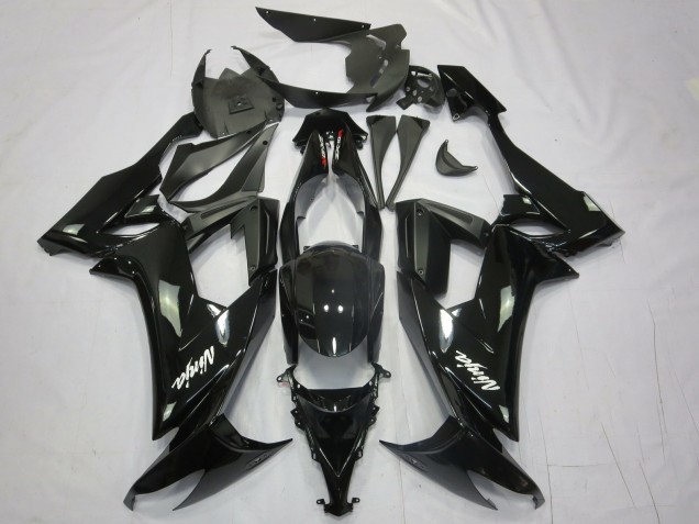 Black Ninja 2008-2010 Kawasaki ZX10R Motorcycle Fairing