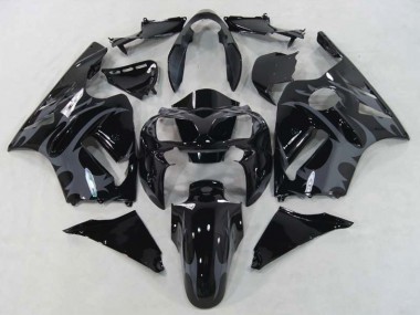 Black Warrior 2002-2005 Kawasaki ZX12R Motorcycle Fairing