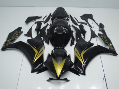 Black and Gold 2012-2016 Honda CBR1000RR Motorcycle Fairing