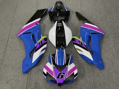 Blue 6 2004-2005 Honda CBR1000RR Motorcycle Fairing