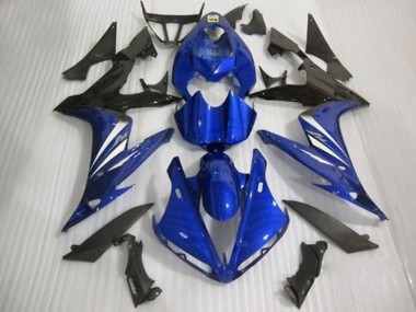 Blue Black and White Gloss Style 2004-2006 Yamaha R1 Motorcycle Fairing