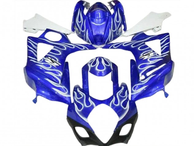 Blue Flame 2007-2008 Suzuki GSXR 1000 Motorcycle Fairing