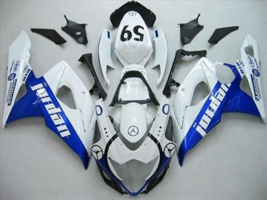 Blue Jordan 2005-2006 Suzuki GSXR 1000 Motorcycle Fairing