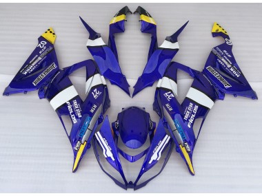 Blue Style 2013-2018 Kawasaki ZX6R Motorcycle Fairing