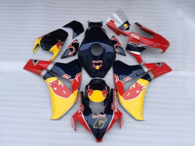 Blue Red Bull 2008-2011 Honda CBR1000RR Motorcycle Fairing