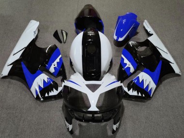 Blue Shark 2002-2005 Kawasaki ZX12R Motorcycle Fairing