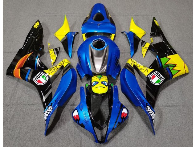 Blue Shark 2007-2008 Honda CBR600RR Motorcycle Fairing