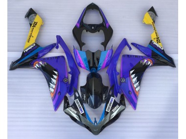 Blue Shark 2007-2008 Yamaha R1 Motorcycle Fairing