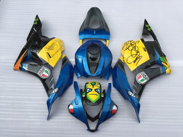 Blue Shark 2009-2012 Honda CBR600RR Motorcycle Fairing