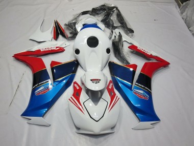 Blue and Red 2012-2016 Honda CBR1000RR Motorcycle Fairing