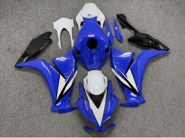 Blue with White 2012-2016 Honda CBR1000RR Motorcycle Fairing