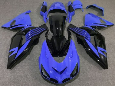 Bright Blue 2006-2011 Kawasaki ZX14R Motorcycle Fairing