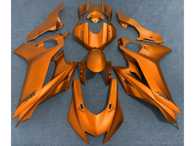 Bright Orange Matte 2017-2021 Yamaha R6 Motorcycle Fairing