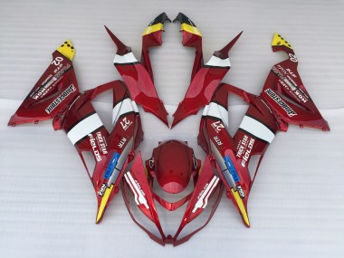 Candy Apple 2013-2018 Kawasaki ZX6R Motorcycle Fairing