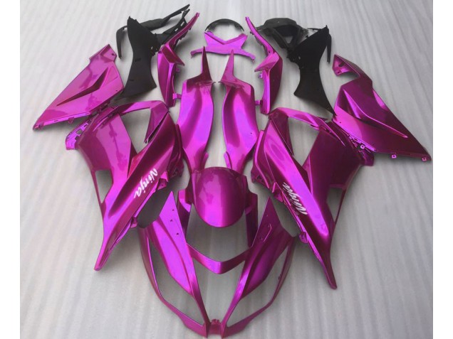 Candy Pink Gloss 2016-2019 Kawasaki ZX10R Motorcycle Fairing