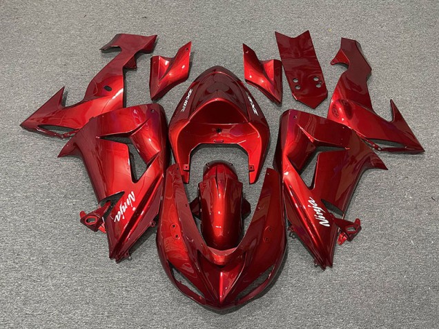 Candy Red 2006-2007 Kawasaki ZX10R Motorcycle Fairing