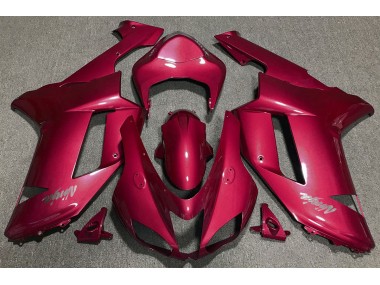 Candy Red 2007-2008 Kawasaki ZX6R Motorcycle Fairing