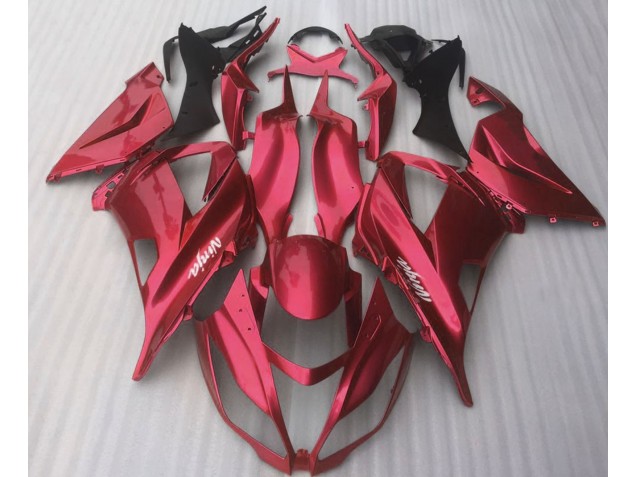 Candy Red Gloss 2016-2019 Kawasaki ZX10R Motorcycle Fairing