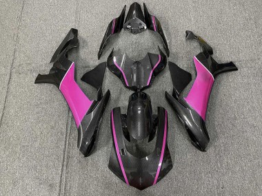 Carbon Fiber & Pink 2015-2019 Yamaha R1 Motorcycle Fairing