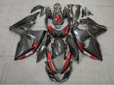 Carbon Fiber Red 2009-2016 Suzuki GSXR 1000 Motorcycle Fairing