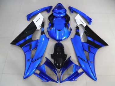 Custom Blue 2006-2007 Yamaha R6 Motorcycle Fairing