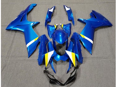 Custom Blue 2011-2024 Suzuki GSXR 600-750 Motorcycle Fairing