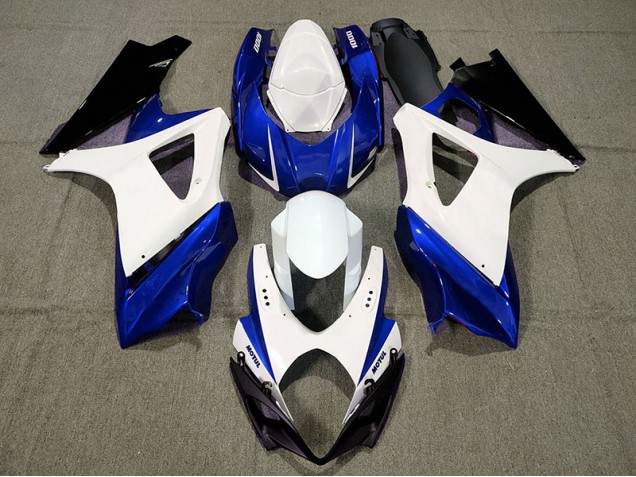 Custom Design Blue 2007-2008 Suzuki GSXR 1000 Motorcycle Fairing