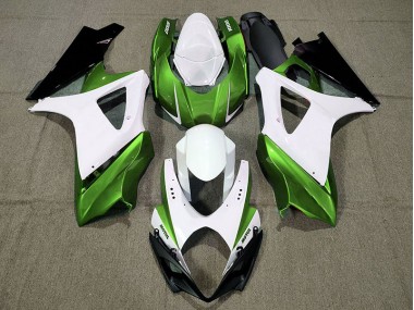 Custom Design Green 2007-2008 Suzuki GSXR 1000 Motorcycle Fairing