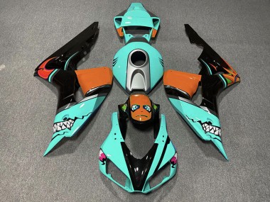 Cyan Shark 2006-2007 Honda CBR1000RR Motorcycle Fairing