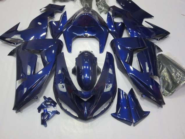 Deep Blue 2006-2007 Kawasaki ZX10R Motorcycle Fairing