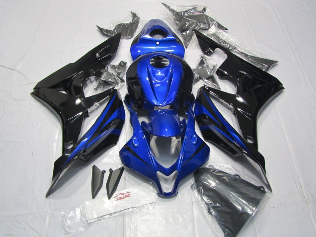 Deep Blue Gloss 2007-2008 Honda CBR600RR Motorcycle Fairing