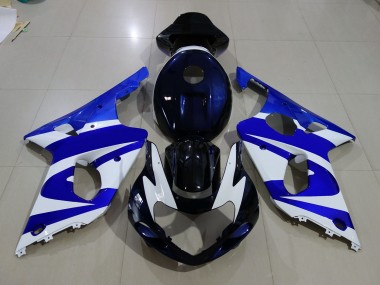 Deep Blue 2000-2002 Suzuki GSXR 1000 Motorcycle Fairing