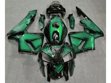 Deep Light Green 2005-2006 Honda CBR600RR Motorcycle Fairing