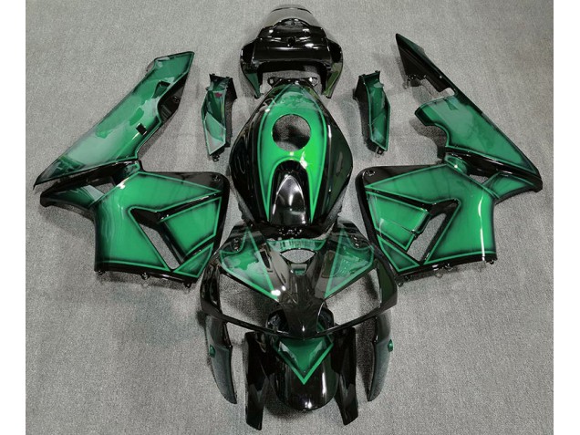 Deep Light Green 2005-2006 Honda CBR600RR Motorcycle Fairing