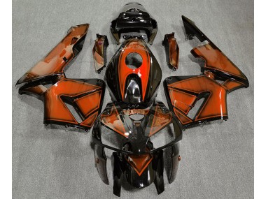 Deep Orange 2005-2006 Honda CBR600RR Motorcycle Fairing