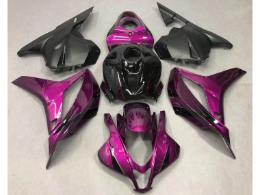 Deep Pink with Black 2009-2012 Honda CBR600RR Motorcycle Fairing