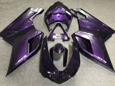 Deep Purple 2007-2014 Ducati Ducati 848 1098 1198 Motorcycle Fairing