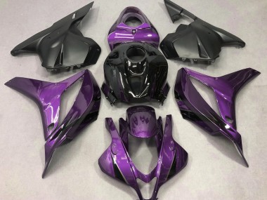 Deep Purple with Black 2009-2012 Honda CBR600RR Motorcycle Fairing