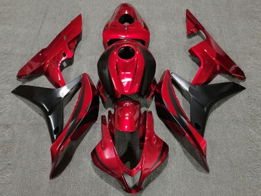 Deep Red OEM Style 2007-2008 Honda CBR600RR Motorcycle Fairing