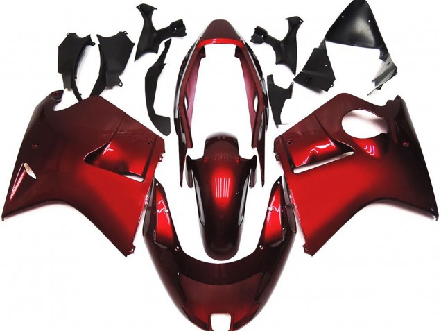 Deep Vibrant Red 1996-2007 Honda CBR1100XX Motorcycle Fairing