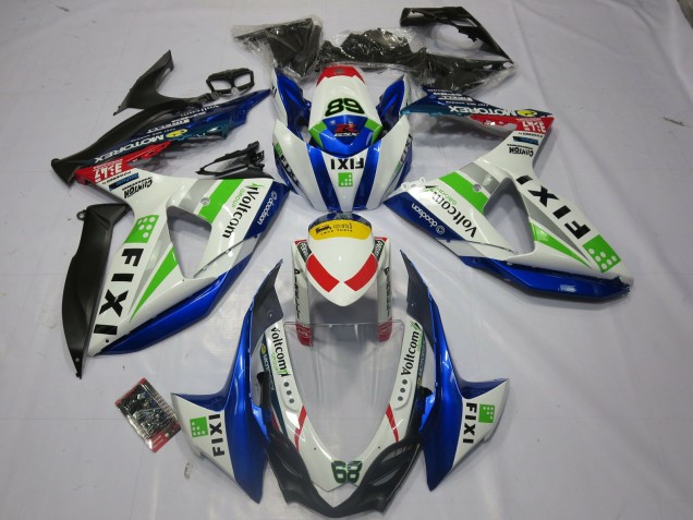 Fixi 2009-2016 Suzuki GSXR 1000 Motorcycle Fairing