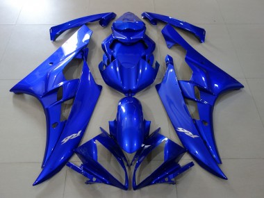 Full Gloss Blue 2006-2007 Yamaha R6 Motorcycle Fairing