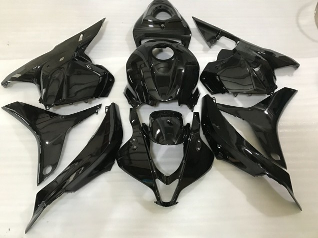 Gloss Black 2009-2012 Honda CBR600RR Motorcycle Fairing